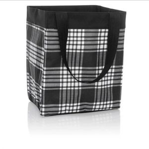 Thirty One Essential Storage Tote Perfectly Plaid